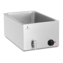 Bain-marie chauffe-plat bain-marie professionnel 600 watts 1 x GN 1/1 Robinet De Vidange 14_0004216