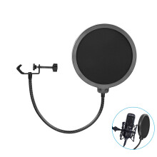 2-lagiger Mikrofon-Popfilter