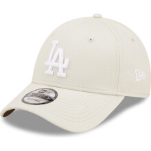 New Era Mens 9FORTY Los Angeles Dodgers Baseball Cap Hat - Light Beige - OSFM