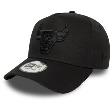 New Era Mens 9FORTY Chicago Bulls Baseball Cap - Black