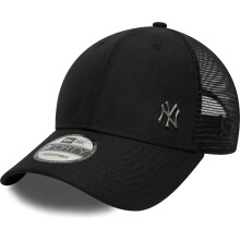 New Era Mens 9FORTY MLB New York Yankees Trucker Cap - Black