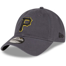 New Era Mens 9TWENTY Pittsburgh Pirates Baseball Cap - Dark Grey
