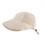 (Beige) Summer Breathable Quick-drying Visors Fisherman Cap Drawstring Adjustable Caps 4