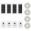For  X5 PRO Sweeping Robot Accessories Mop Dust Bag Mop Consumables Side Roller Brush Filter Element 1