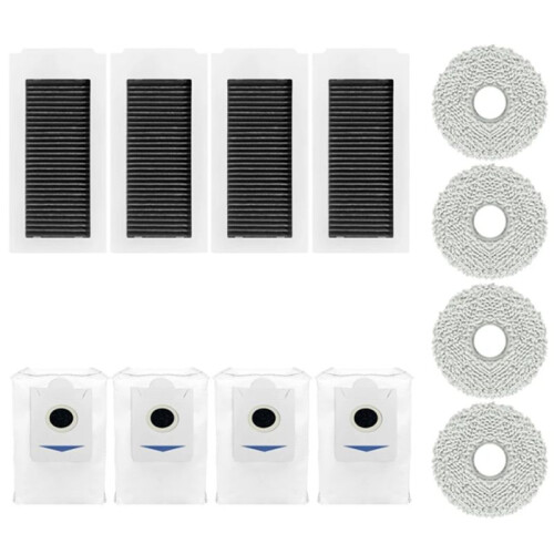 For  X5 PRO Sweeping Robot Accessories Mop Dust Bag Mop Consumables Side Roller Brush Filter Element