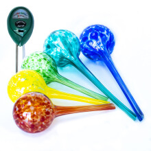 2 Grandes 3 Pequeños Globos de Agua para Plantas - Dispositivos de Riego