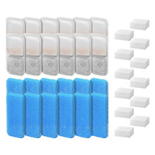 Cat Water Fountain Filters for Oneisall Automatic Pet Water Fountain Replacement Filters and Sponges 12 Set