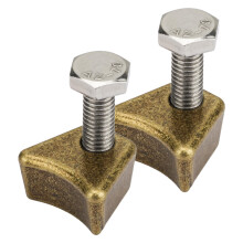 Poolleiter-Anker Bronze Keilbaugruppe für PW-4C Perma 3", 4" Sockets - 2 Stück