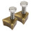 Ancoraggi per scala da piscina in bronzo, per PW-4C, 3", 4" - 2 Pezzi 1