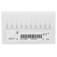 10er-Set 3D-Drucker Düsenbohrer 0,2mm