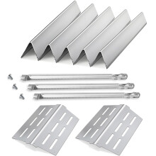Piezas de Parrilla para Weber Genesis 300 Kit de Reemplazo E310 E320 E330, Barras Flavorizer