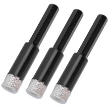 3 Diamant-Trockenbohrer 14mm Set