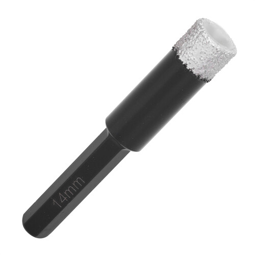 3 Stück Diamant-Bohrer Trocken 14mm 2