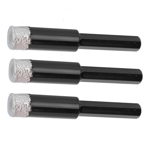 Diamant-Trockenbohrer 14mm 3 Stück
