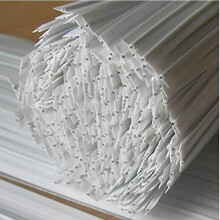 Weststone - Legami Resistenti (Filo#23) Fascette di Plastica - 200 Bianche 5" per Cucito e Fai-da-te