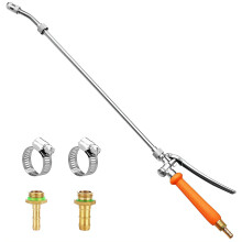 Volledig metalen vervangende spuitlans, 1/4" & 3/8" messing barb vervangingspuitlans