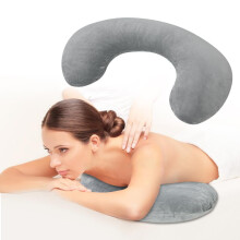 KAAMOS Borstkussen voor Massagetafel Massage Borststeun Kussen voor Slapen Massage Wedge