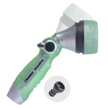 Melnor 65095-AMZ Boquilla RelaxGrip con Adaptador Rápido Amazon, Metal 7 Patrones