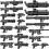 BrickTactical Clone Trooper Blaster Pack DC-15 Armi per Minifigs 1