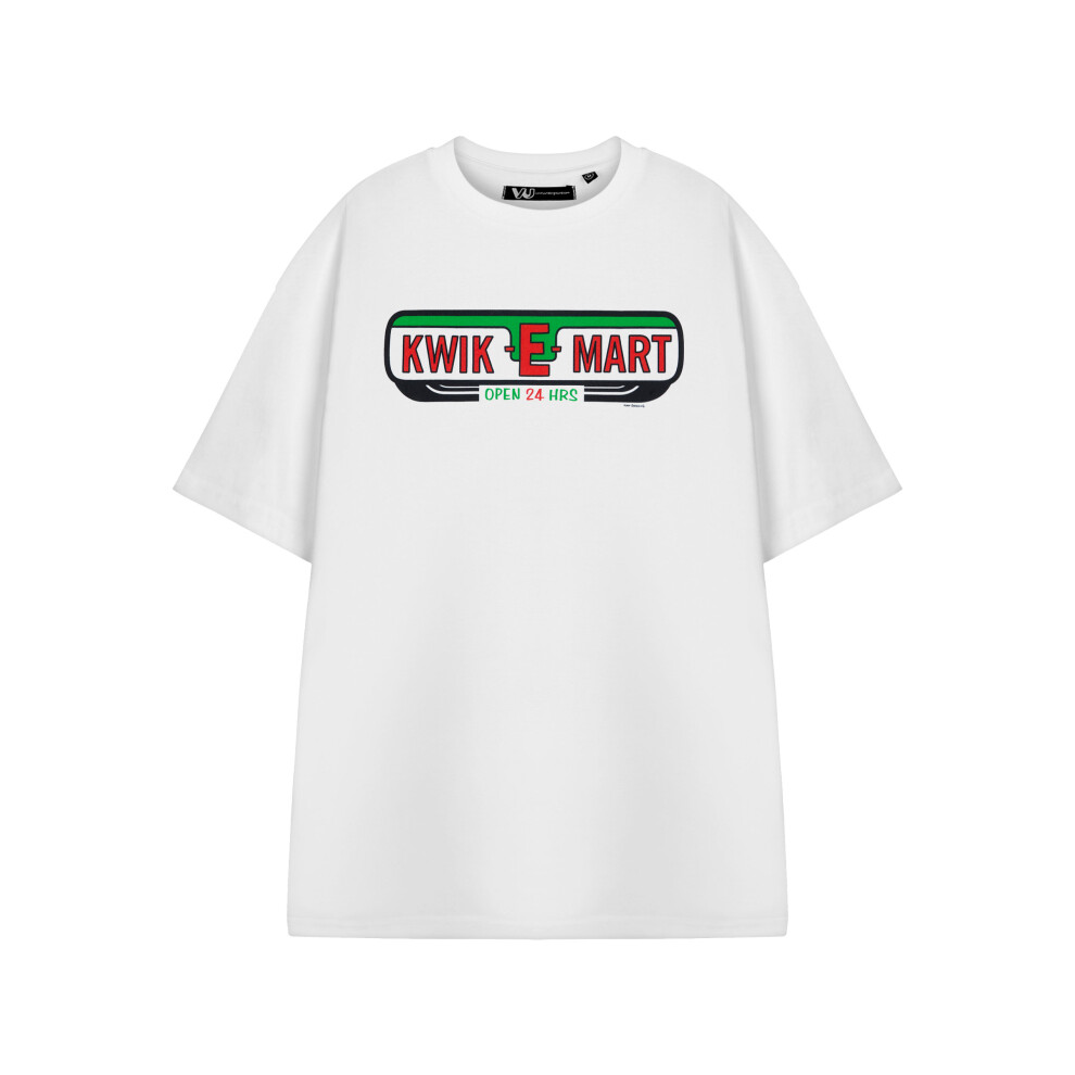 The Simpsons (Xxx-Large) Short Sleeved T-Shirt (Mens White)
