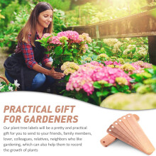 10Pcs Copper Plant Markers for Herbs & Flowers