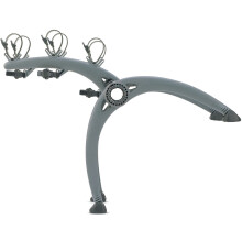 Saris Bones Kofferraum Fahrradträger, für 3 Fahrräder, Schwarz - Langlebig, Rostfrei, Anti-Sway-Riemen, passt auf die meisten Fahrzeuge, USA