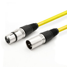 DREMAKE XLR naar Speaker Kabel - 3Pin Male naar Female Microfoon Gebalanceerde Snake Cord - 25'