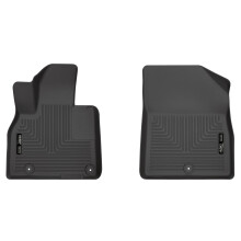 Husky Liners Weatherbeater Vloermatten | Geschikt voor 2020-2025 Kia Telluride | Voorste Rij, 1-pc Zwart - 15241