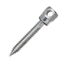 Sammys 8022925-25 3/8 x 2 1/2'' Ancoraggio Super Screw con Fissaggio Filettato, per Legno (Pkg.=25), Zinco