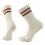 Smartwool Smartwool Unisex Everyday Athletic Randiga Crew Socker - Natural - Large 1
