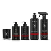 Set Signature Preston Lane - Detergente Universale, Detersivo Piatti, Sapone Mani, Crema Mani & Candela Profumata