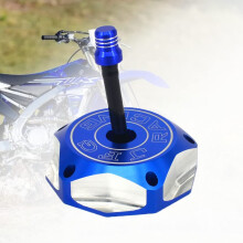 CNC Benzinedop Brandstoftank ATV Met Ventilatie Slang Voor Bruin 250 Big Bear 400 TTR250 TTR225 YZ426F Blauw