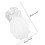 1Bowknot Headwear Van Wit Netgaren, Charmante Bruidsaccessoire 2