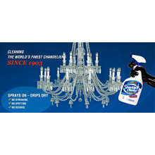 Sparkle Plenty Crystal Chandelier Cleaner Spray | Drip Dry | Huishoudelijke Schoonmaakmiddelen | Kristal Cleaner | Glas Cleaner | Fi