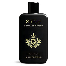 Gel Doccia Massima Potenza per Schiena, Petto e Spalle - Wash Uomo 10% Benzoyl Perossido