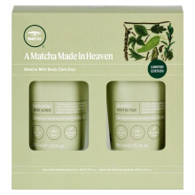 Tea Tree Matcha Mint Body Care Duo, Scrub + Butter, Voor Alle Huidtypes, Vooral Droge Huid