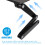 1Multifunctioneel Laptop Support, Verstelbaar En Inklapbaar, Zwart 4