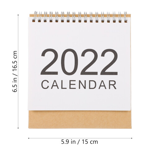 12022 Plannerbureaukalender Rood, Compact En Functioneel 1