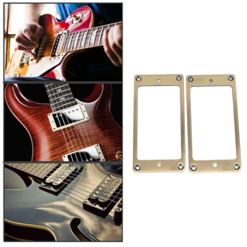 2 Stk Zinkrahmen für Humbucker