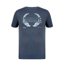 (3XL, Laurel) Lonsdale Mens Geometric Logo T-Shirt