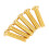 Doppelwippe Brücke Schrauben Gold 6x 1
