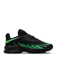 (8 UK, Black/Green) Nike Mens Air Max Fire Lace Up Shoes