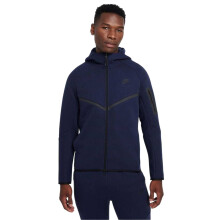 (XXL, Obsidian Blue/Black) Nike Mens Tech Chevron Full Zip Hoodie