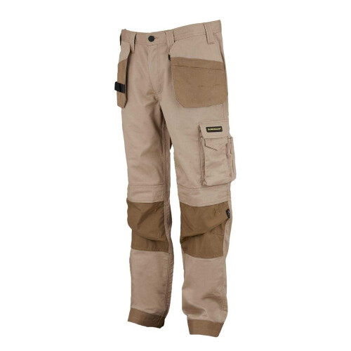 Dunlop (XL, Black) Dunlop Mens Work Trousers
