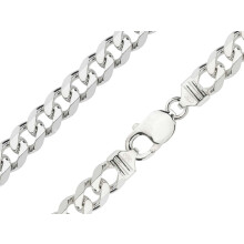 (18"/45cm, 9.2mm) 925 Sterling Silver Necklace Chain Classic Metric Curb 18in-20in Hallmarked