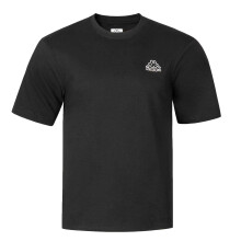 (L, Black) Kappa Mens Cotton T-Shirt