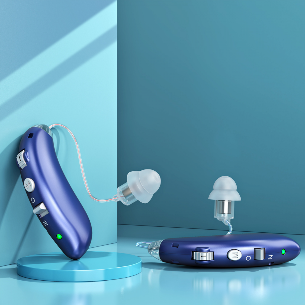 Hearing aids for elderly rechargeable and lightweight