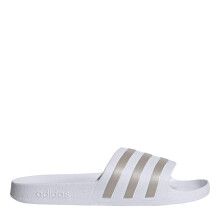(8 UK, White) Adidas Womens/Ladies Adilette Aqua Slides