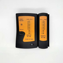 Testeur de câbles réseau LAN Cat 5/Cat 5e/Cat 6/UTP avec connecteurs RJ-11 et RJ-45
