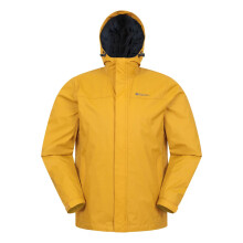 (4XL, Mustard) Mountain Warehouse Mens Torrent Waterproof Jacket